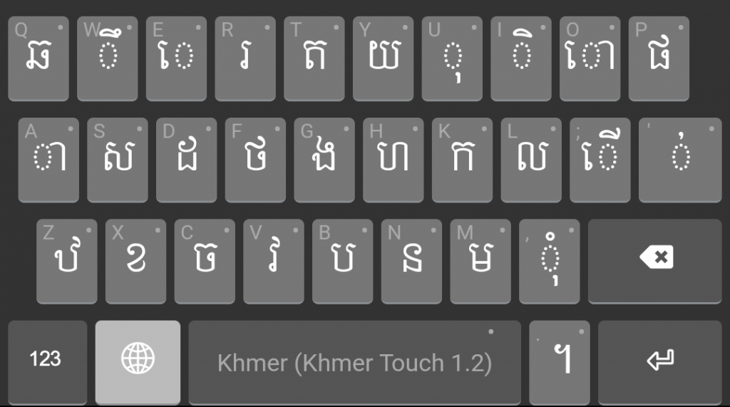 install khmer unicode in android